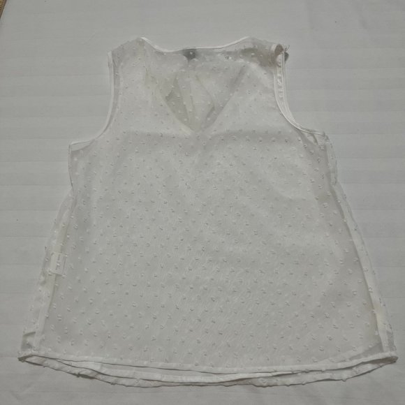 SHEIN white sleeveless Top Size XS - Picture 4 of 8